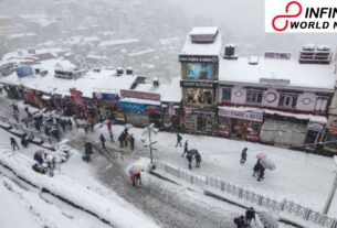 Hefty snowfall in Kashmir Uttarakhand HimachalPradesh