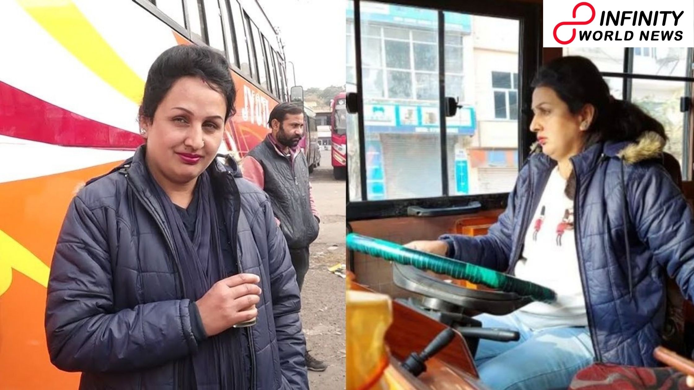 Jammu s First Female Bus Driver