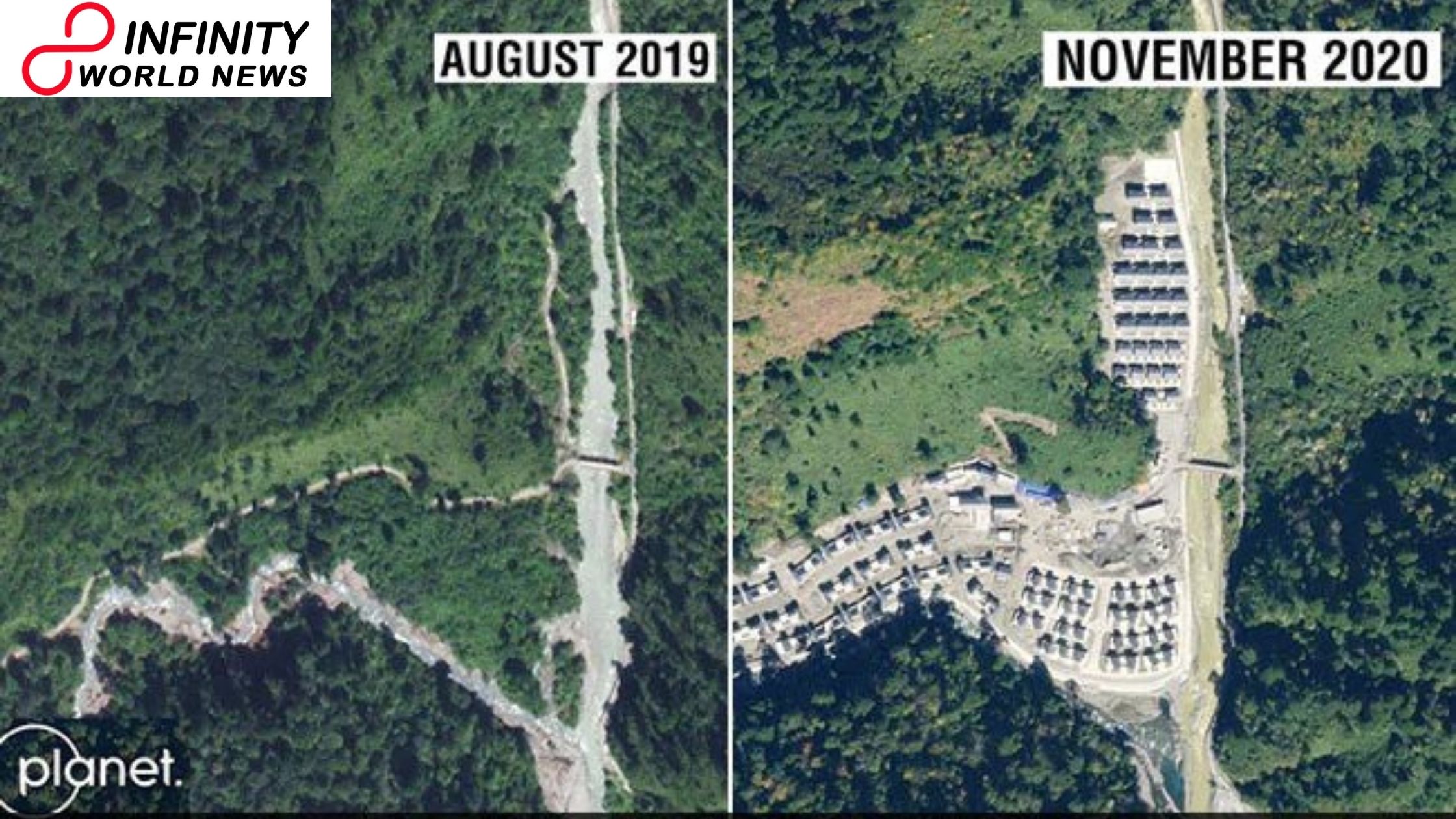 China Has Made Village Into Arunachal, Show Satellite Images