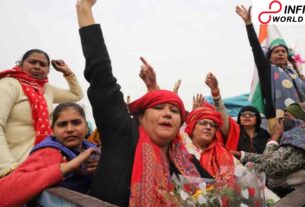 Women Take over Protests for a Day to Mark 'Women Farmers' Day' during Ongoing Agitation