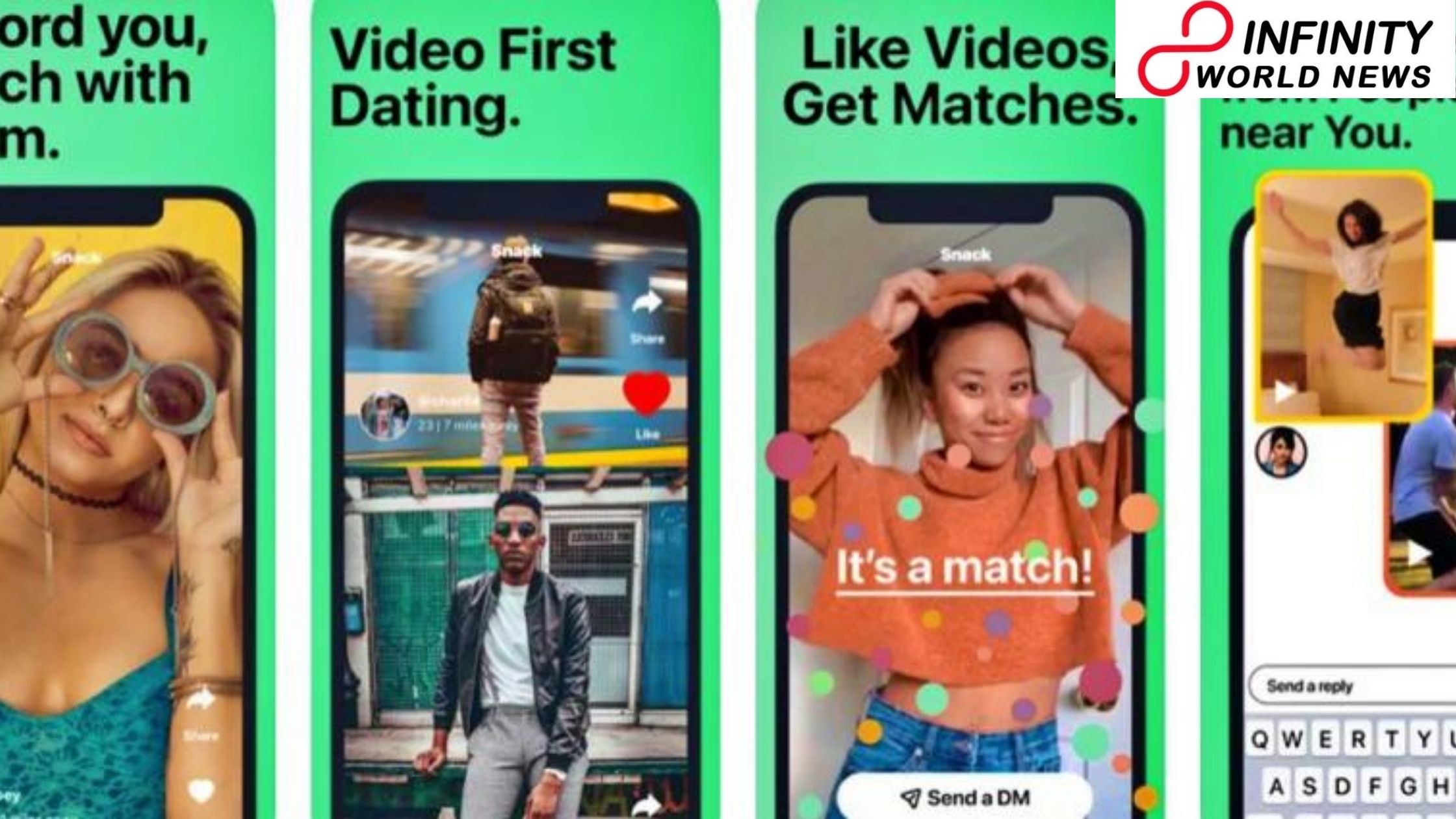New Dating App Named 'Snack' is Trying to Invite TikTok Users by Fusing Videos in Profiles