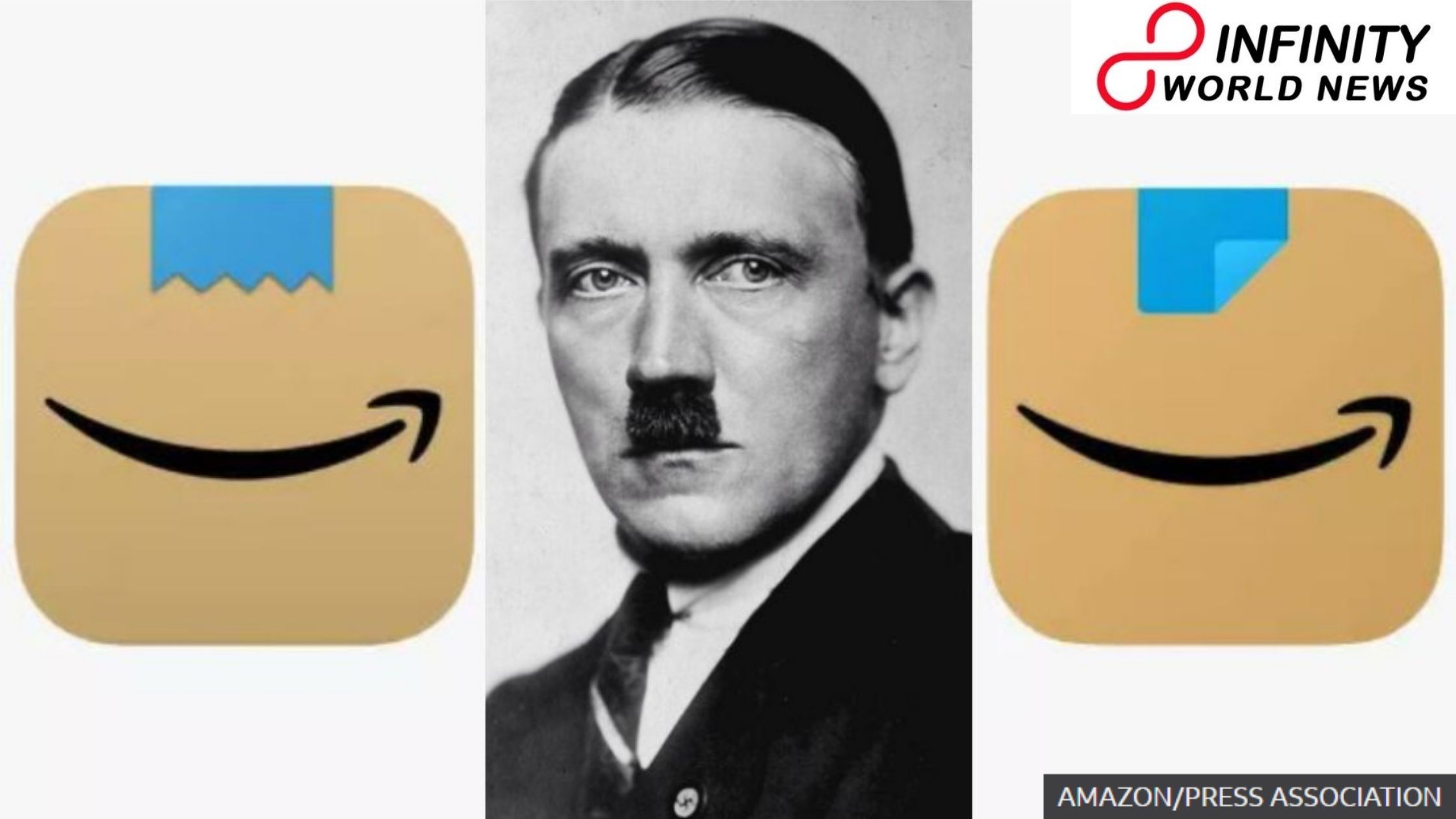 Amazon changes application logo that 'looks like Adolf Hitler'