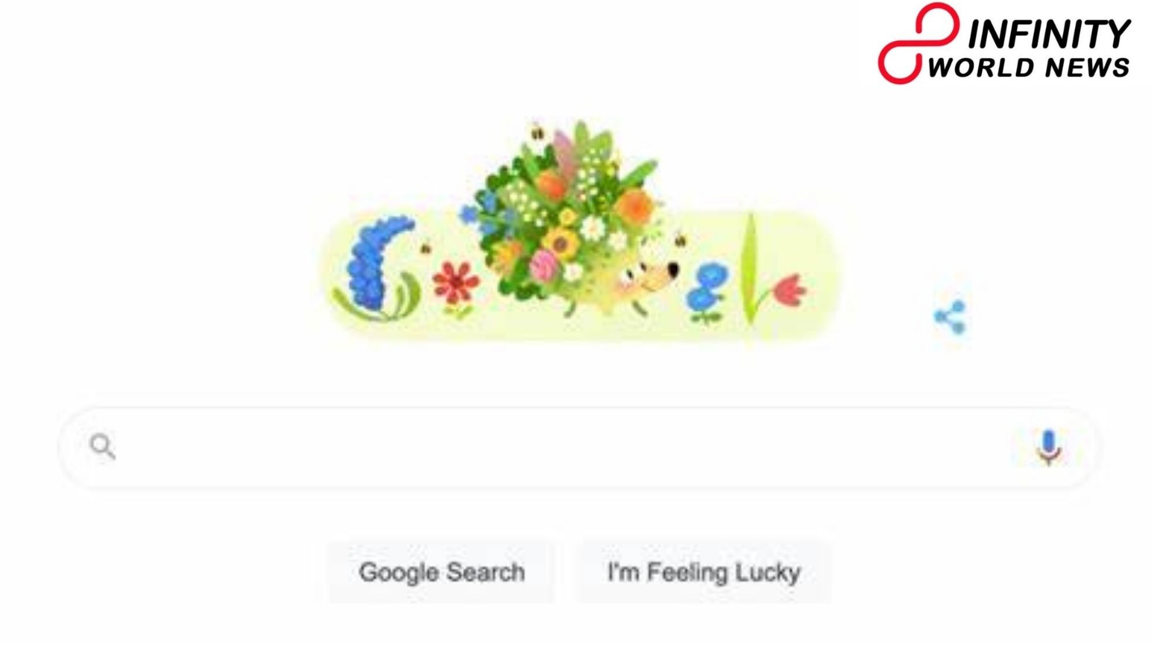 Spring Season 2021: Google Doodle Rejoices Equinox By Animated Hedgehog, Flowers