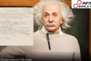 Albert Einstein s Handwritten Letter Equation available for 3 Crore